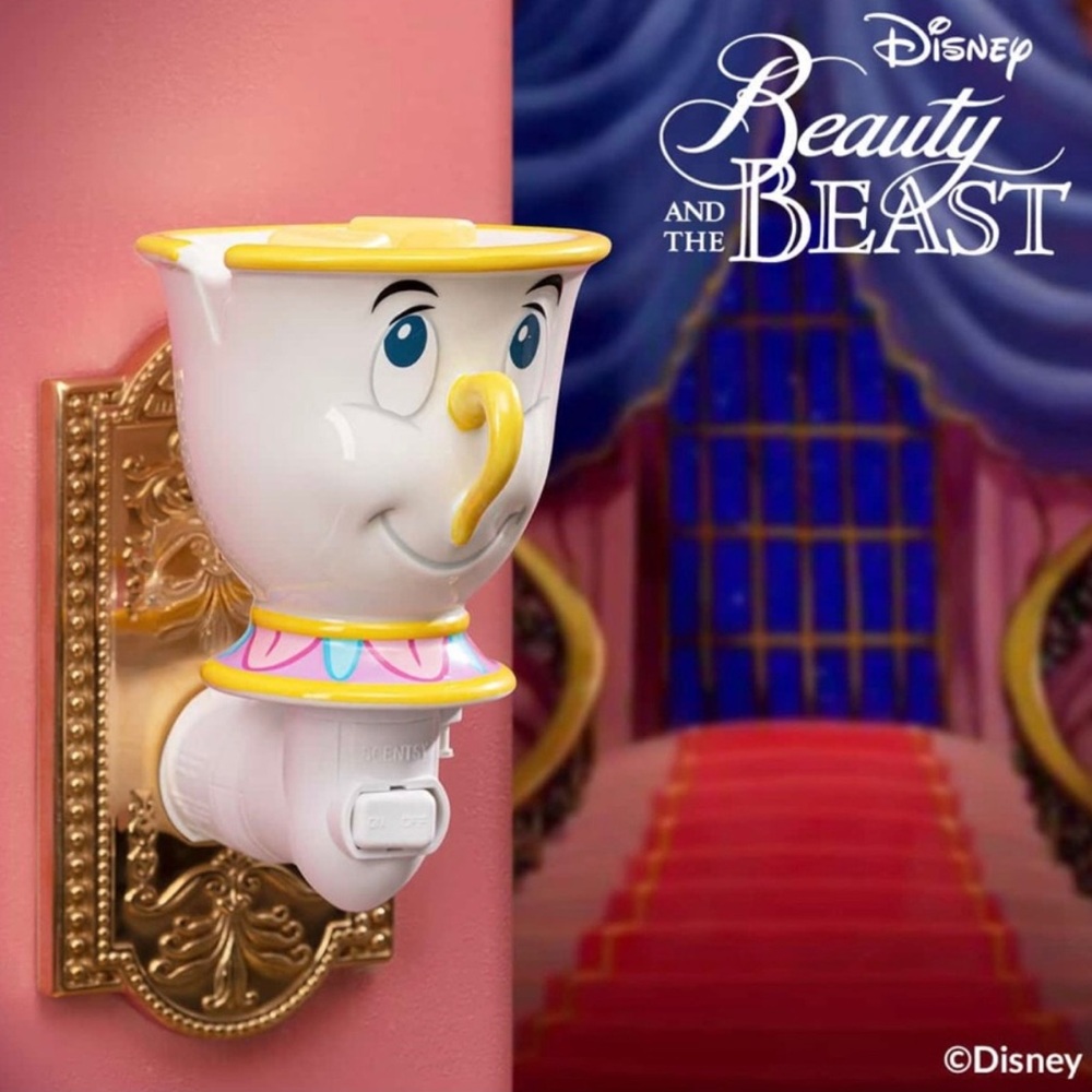🥀😍💛Disney Beauty and the Beast Chip the Teacup Mini Scentsy Warmer 🥀😍💛
